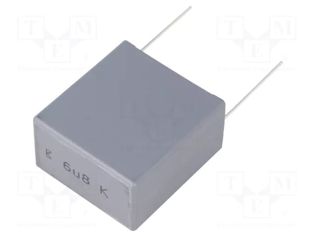 Capacitor: polypropylene; X2; F863; 6.8uF; 310VAC; 41.5x44x24mm KEMET F863RR685K310ALW0L