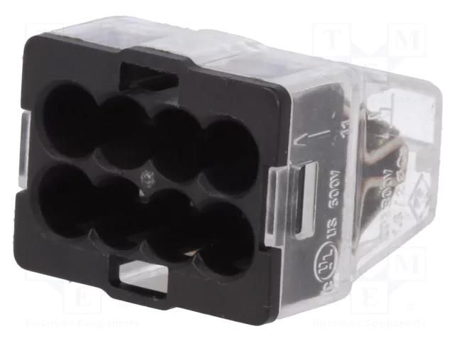 Quick splice; 24A; 450V; for cable; spring clamp; grey; 1.5÷2.5mm2 PAWBOL PE.4184