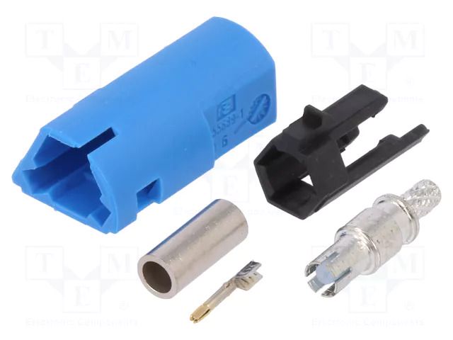 Connector: antenna; socket; straight; Nissan,Opel,Renault 4CARMEDIA CONN.16