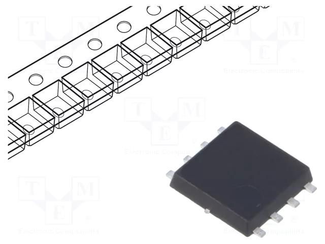 Transistor: N-MOSFET; unipolar; 60V; 17A; 34W; SOP8A TOSHIBA TPH11006NL