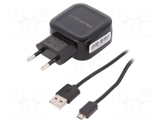 Power supply: switching; 5VDC; 3.4A; 17W; Out: USB x2 QOLTEC ZSI-50187