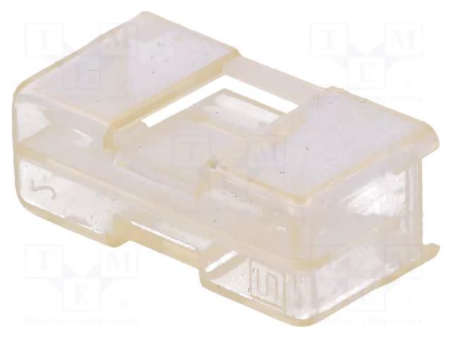 Cover; -40÷85°C; thermoplastic; UL94V-0; transparent; OG,UH,UHB SCHURTER 0853.9562