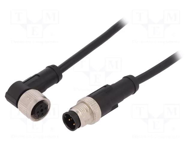 Cable: for sensors/automation; M12; PIN: 4; 10m; plug; 250VAC; 4A LAPP 22260833