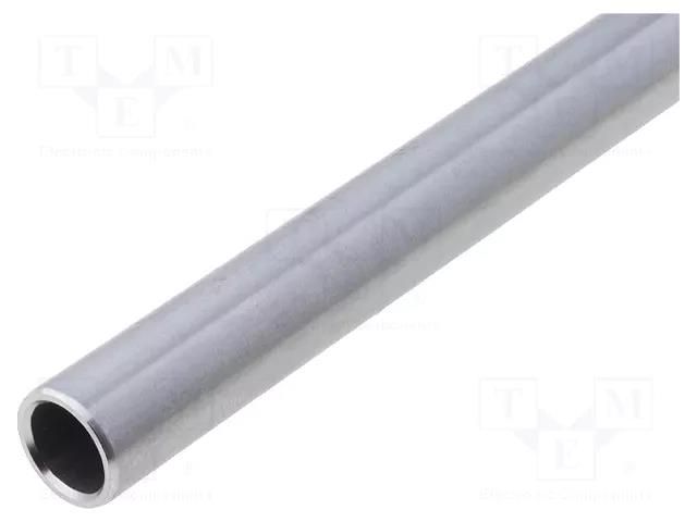 Connecting tubes; D: 16mm; L: 300mm; stainless steel; oval ELESA+GANTER GN480.1-D16-300-NI