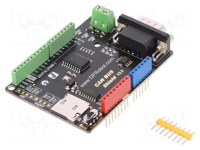 Module: shield; CAN; Arduino; I2C,UART; 3.3÷5VDC; IC: MCP2515 DFROBOT DF-DFR0370