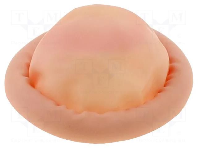 Finger cots; ESD; L; Features: talc free,dissipative; latex; pink ELME FING-BL-ESD-L