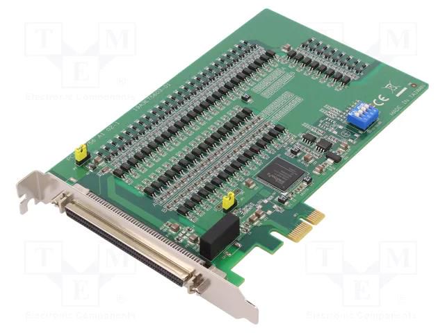 Isolated digital I/O card; 5÷40VDC; SCSI 100pin; 430mA; 0÷60°C ADVANTECH PCIE-1756-AE