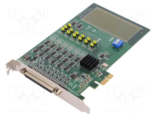 Digital I/O card; 32 bit counter (time base: 10MHz); 2.63A ADVANTECH PCIE-1751-AE