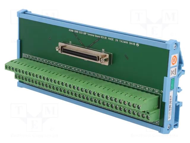 Industrial module: terminal block; for DIN rail mounting ADVANTECH ADAM-3968-AE