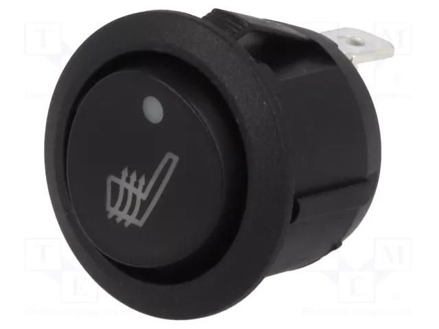 ROCKER; SP3T; Pos: 3; ON-OFF-ON; 20A/14VDC; white; LED,point; 14VDC SCI R13-273DL-02-BBYGR