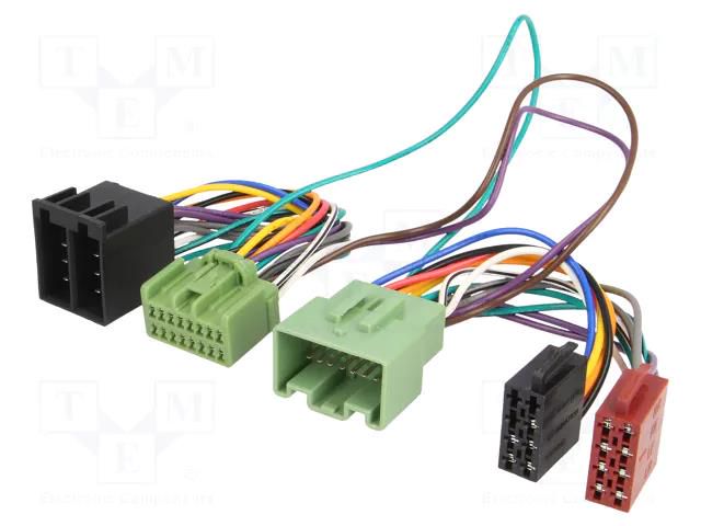 Cable for THB, Parrot hands free kit; Volvo; PIN: 16 4CARMEDIA HF-59180