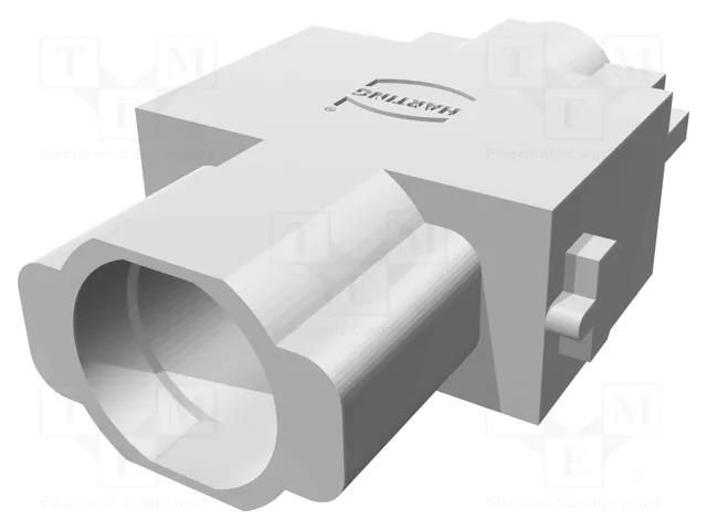 Connector: HDC; Han GND; for panel mounting,for cable; IP65 HARTING 09140013132