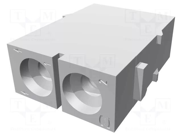 Connector: HDC; module; male; Han-Modular®; PIN: 2; screw terminal HARTING 09140022602