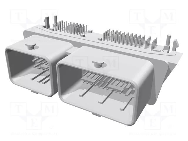 Connector: automotive; socket; male; CMC; 6A,12A; PIN: 80(16+64) MOLEX MX-502225-0801