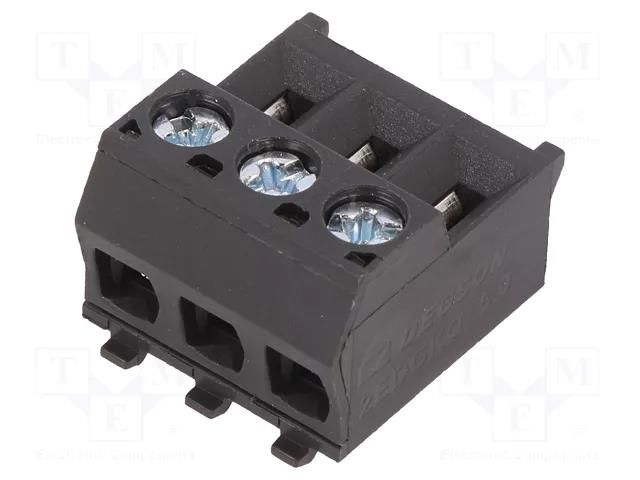 Connector: pluggable terminal block; plug; female; 10A; 250V; 1x3 DEGSON ELECTRONICS 2EDGKQ-5.0-03P