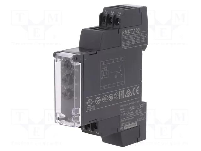 Voltage monitoring relay; for DIN rail mounting; Zelio Control SCHNEIDER ELECTRIC RM17TA00