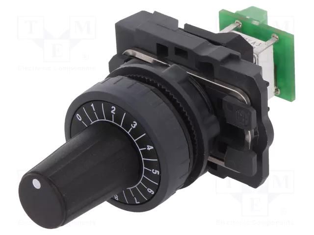 Potentiometer; 22mm; Harmony XB5; -40÷70°C; Illumin: none; Ø22mm SCHNEIDER ELECTRIC XB5AD912R1K