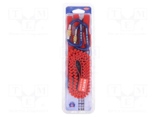 Tethering system set; for working at height KNIPEX KNP.005004TBK