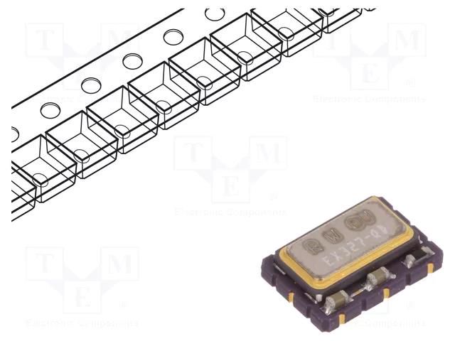 Generator: TCVCXO; 32.768MHz; SMD; 3.3V; ±0.5ppm; -40÷85°C; 7x5x2mm IQD FREQUENCY PRODUCTS 32.7680M-CFPT-126