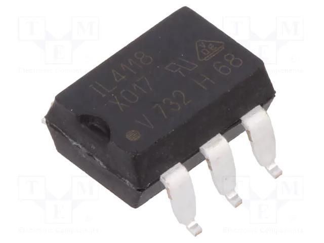 Optotriac; zero voltage crossing driver; Gull wing 6; Ch: 1 VISHAY IL4118-X017