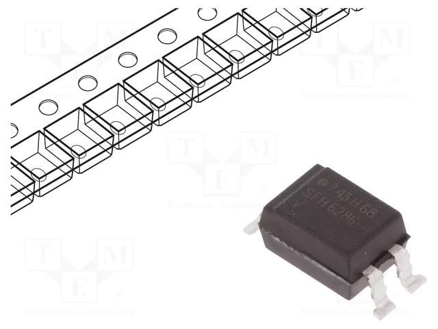 Optocoupler; SMD; Ch: 1; OUT: transistor; Uinsul: 5.3kV; Uce: 55V VISHAY SFH6286-4