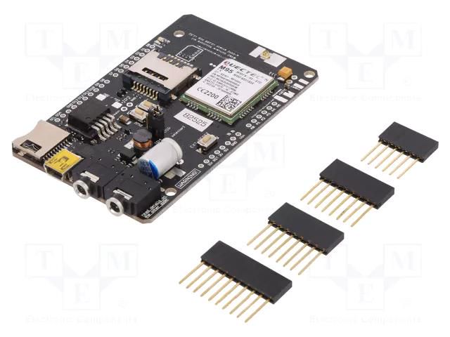 Expansion board; prototype board; Comp: Quectel M95; M2M R&D SOFTWARE SOLUTIONS AGSM2105-BAP