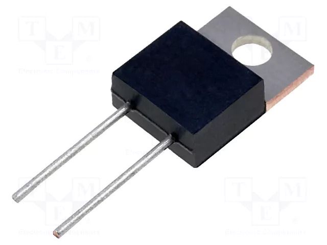 Resistor: thick film; THT; TO220; 1Ω; 50W; ±5%; -55÷155°C VISHAY RTO50F1R