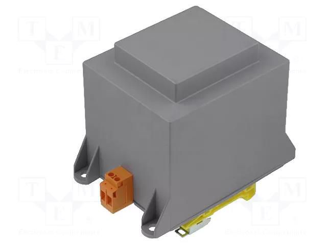 Transformer: encapsulated; 200VA; 230VAC; 230V; 860mA; IP00 INDEL TSZS200/230V