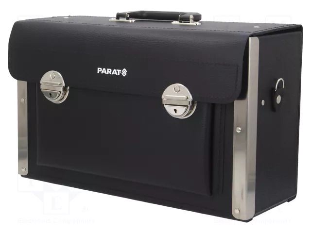 Bag; tool case; black; plastic,natural leather; New Classic; 17l PARAT PAR-5363000031