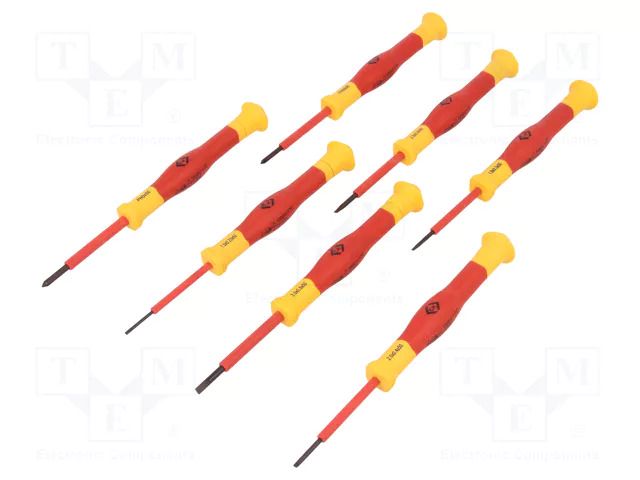 Insulated,precision; Phillips,slot; 1kVAC; 7pcs. C.K CK-4897