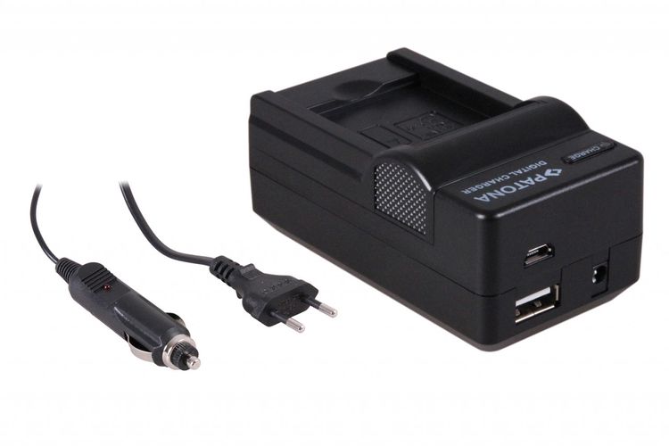 PATONA 4in1 Charger for Nikon EN-EL19 Coolpix S2500 S4100 S3100, PATONA 5620 4260270448438