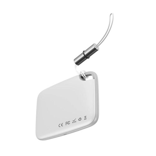 Baseus T2 keychain mini wireless key and other object finder white (ZLFDQT2-02), Baseus 6953156214934 6953156214934