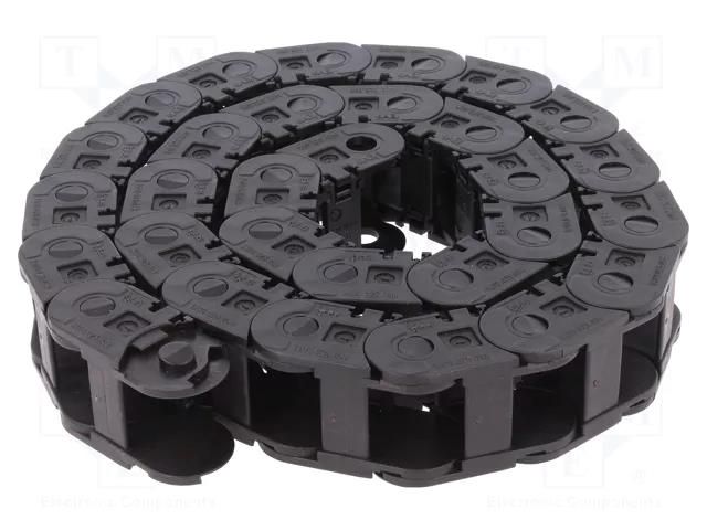 Cable chain; 1400; Bend.rad: 48mm; L: 999mm; Int.height: 21mm IGUS 1400.020.048.0