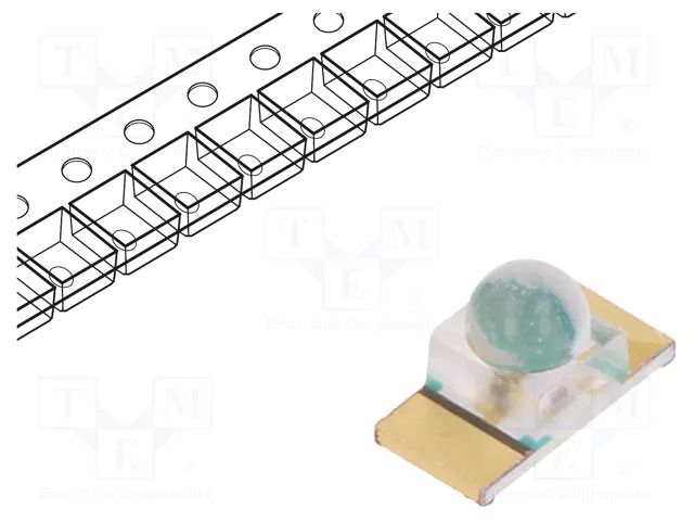LED; yellow; SMD; 1608; 1120÷4500mcd; 1.8÷2.4VDC; 3.2x1.6x1.55mm LITEON LTST-C950KSKT