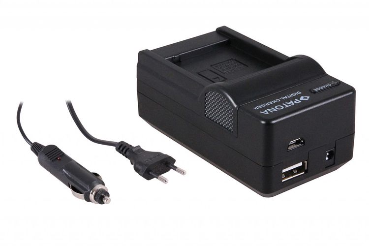 PATONA 4in1 Charger for Panasonic DMW-BLE9 DMW-BLE9E Lumix DMC-GF3, PATONA 5640 4260284326869