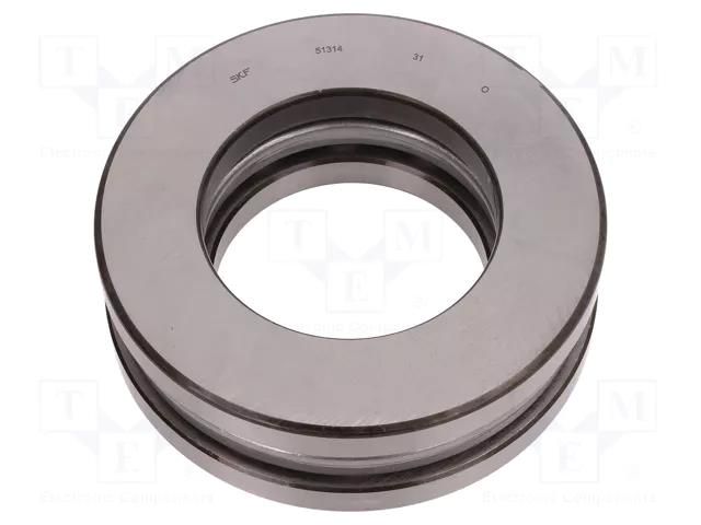 Bearing: ball; thrust single direction; Øint: 70mm; Øout: 125mm SKF SKF51314