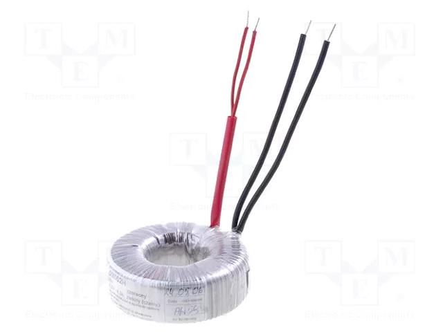 Transformer: toroidal; for halogen lamps; 50VA; 230VAC; 11.5V INDEL TSTH50W-Z