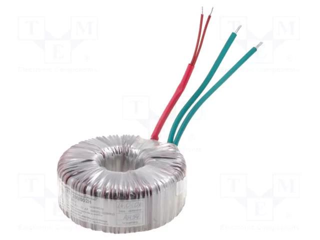 Transformer: toroidal; for halogen lamps; 250VA; 230VAC; 11.5V INDEL TSTH250W