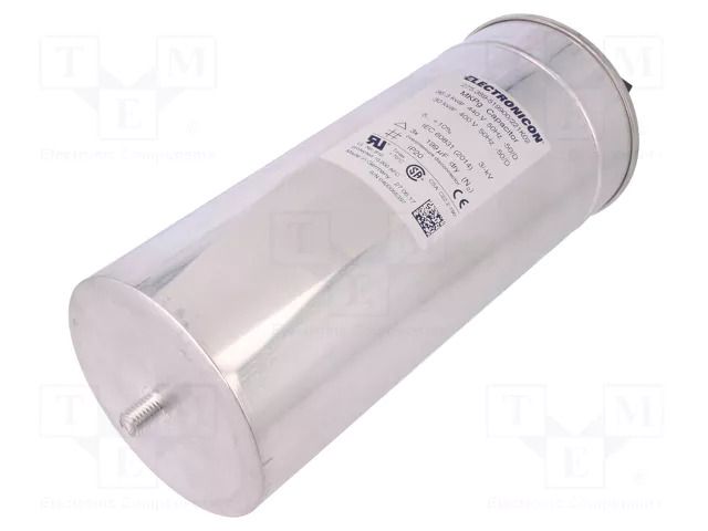 Capacitor: polypropylene; three-phase; Q@50Hz: 30kVAR,36.3kVAR ELECTRONICON 275.389-519900
