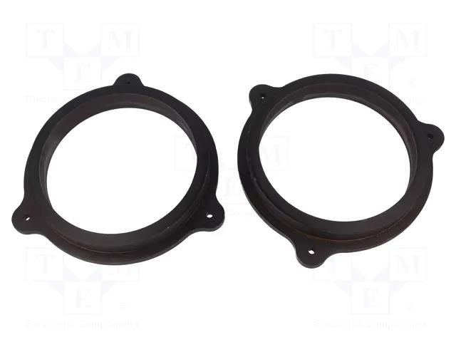 Spacer ring; MDF; 165mm; Nissan; impregnated; 2pcs. BASSER D.MDF.NISSAN03