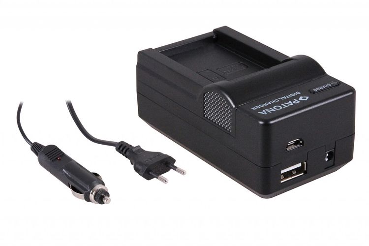 PATONA 4in1 Charger for Canon LPE12 LP-E12 Canon EOS M, PATONA 5652 4260284326999