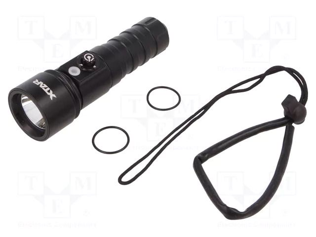Torch: LED; IPX8; 60lm,200lm,600lm,1100lm; L: 155mm; Ø: 46mm; 3000K XTAR XTAR-D26W