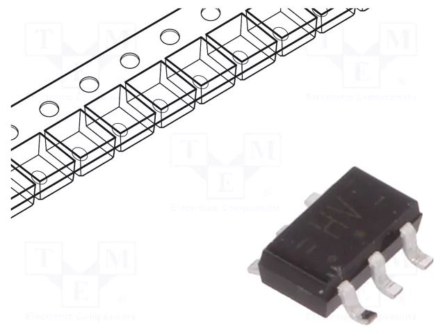 IC: digital; buffer,non-inverting; Ch: 2; CMOS; SMD; TSOP6; 2÷6VDC NEXPERIA 74HC2G17GV.125