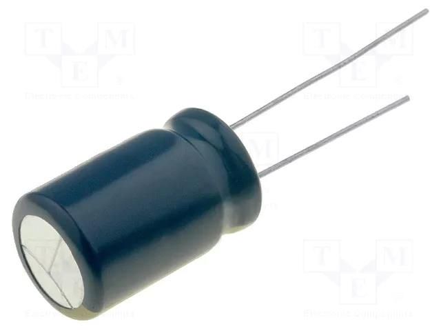 Capacitor: electrolytic; low ESR; THT; 22uF; 100VDC; Ø8x11.5mm PANASONIC EEUFC2A220