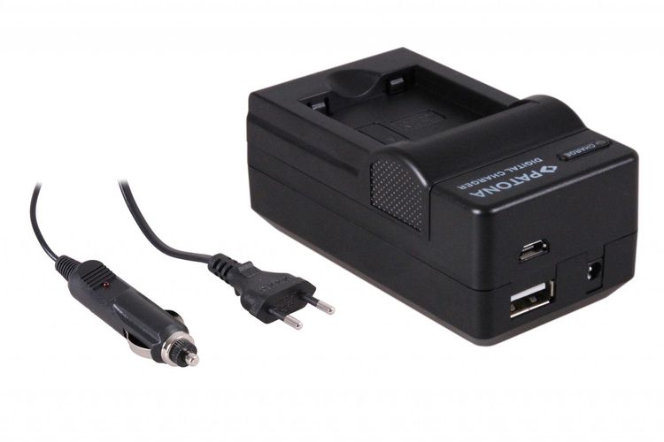 PATONA 4in1 Charger f. Panasonic DMW-BCN10 DMW-BCN10PP DMW-BCN10E, PATONA 5661 4260317092396