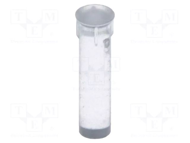 Fiber for LED; Ø2.3mm; L: 8mm; round; Front: flat; straight FIX&FASTEN FIX-LEMB2-8V0-F