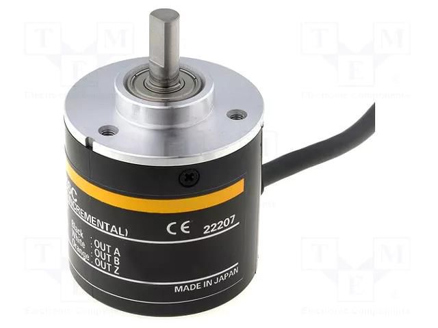 Encoder: incremental; Usup: 5÷24VDC; 600imp/revol; OUT: NPN; IP50 OMRON E6B2-CWZ6C-600