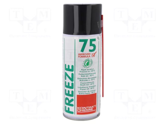 Freezing aerosol; spray; can; colourless; 400ml; FREEZE75 KONTAKT CHEMIE 75/400-HFO