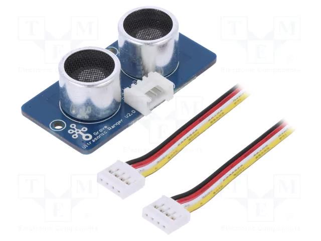 Sensor: distance; ultrasonic; 3.2÷5.2VDC; Ch: 1; IC: NU40C16R-1XD SEEED STUDIO SEEED-101020010