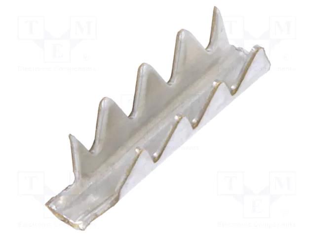 Tip: splice; non-insulated; brass; 0.3÷0.75mm2; 6.8mm; tinned; reel IMP K4/70.01.3P